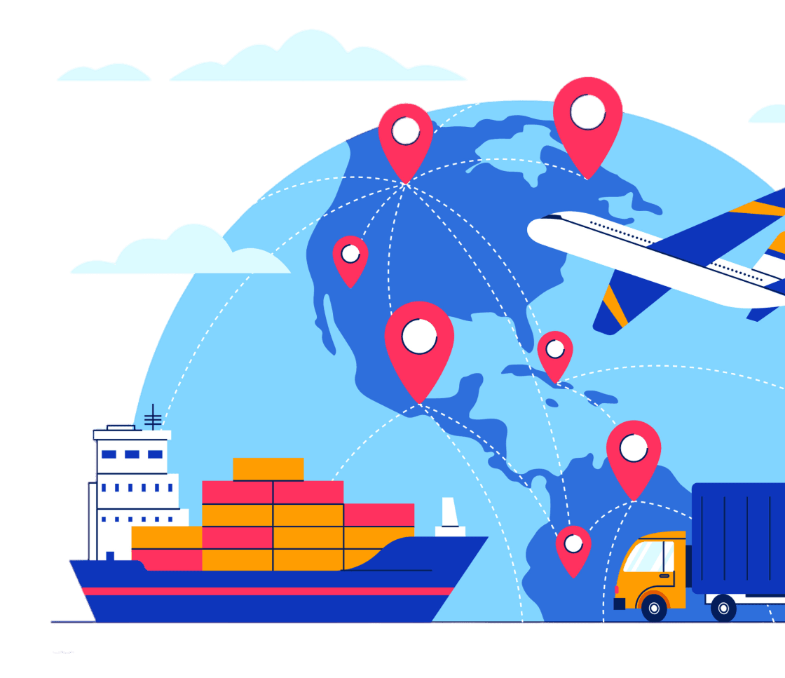 Global Trading Illustration